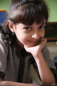 Bright Student at Korangi Academy