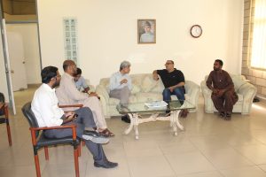 Syed Arshad Waris AC Ibrahim Haidery Visit to KA_1